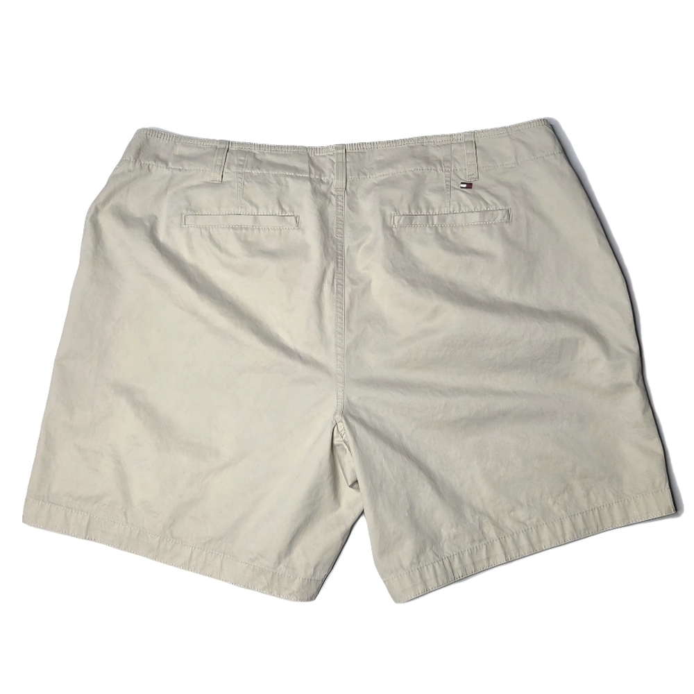 Tommy Hilfiger Woman Khaki Shorts Size 20 Pockets 100% Cotton Casual Summer Cute